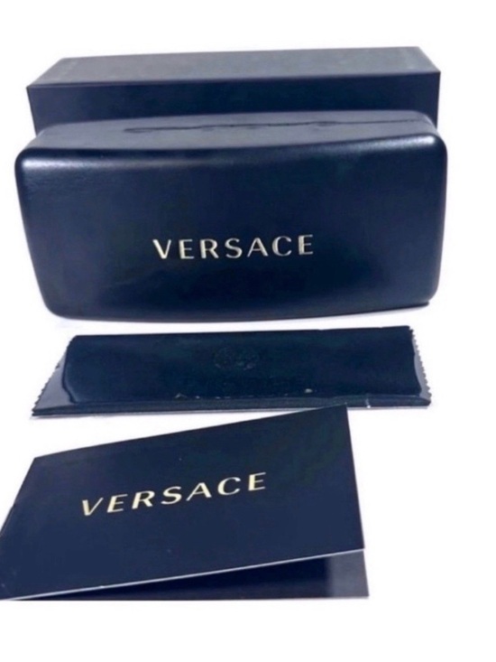 Versace Mod 3347 5435 Pink Transparent 55mm Eyeglasses New Authentic  NWT main image 4